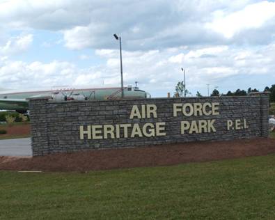 Air Force Park - The Main Sign